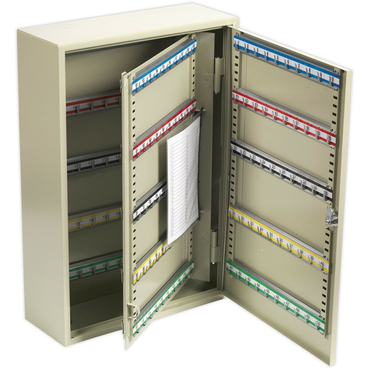 Loops Direct Fireproof Combination Safe - Dual Wall 4 Bolt Lock - Black