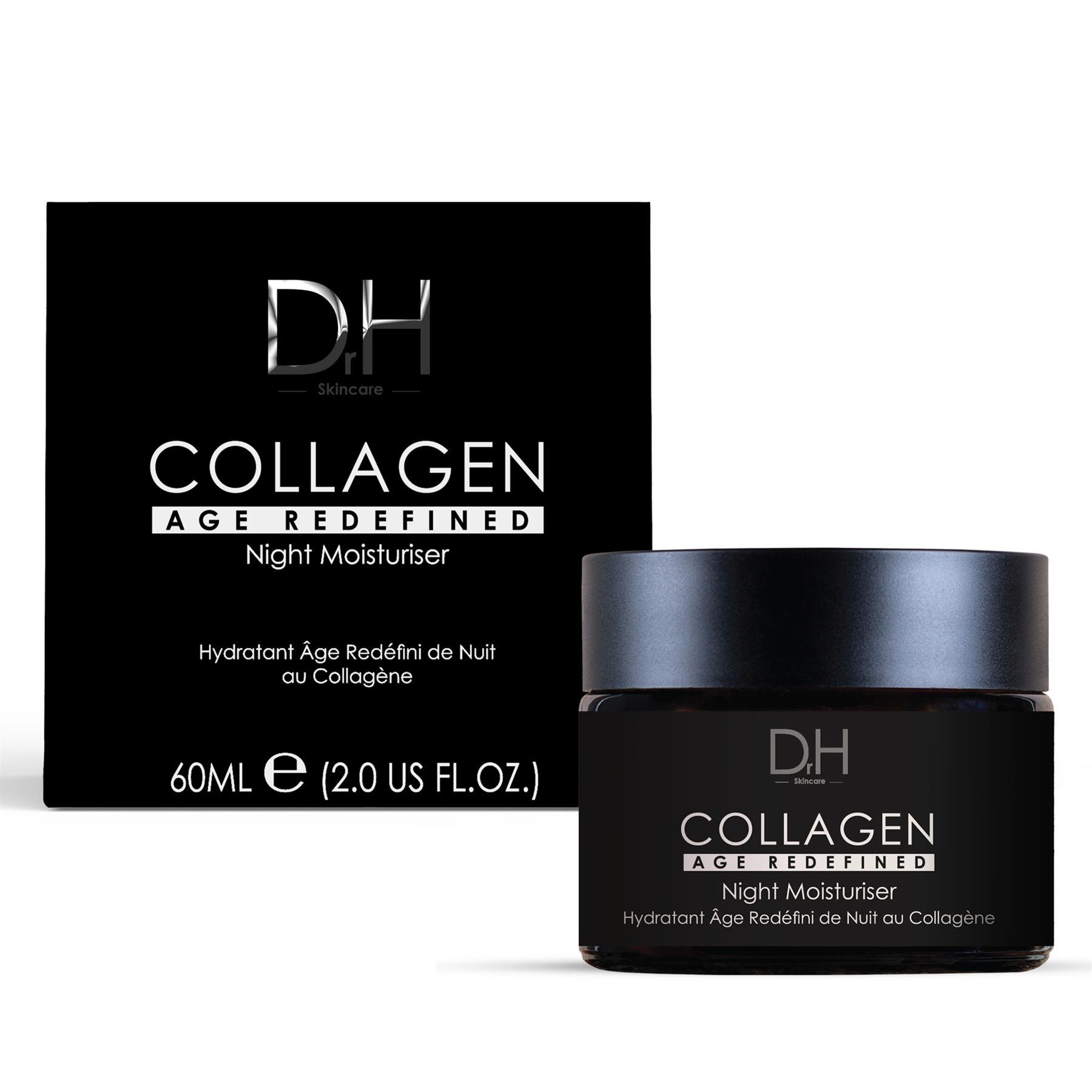 Dr H Collagen Anti-Ageing Night Moisturiser - 60ml