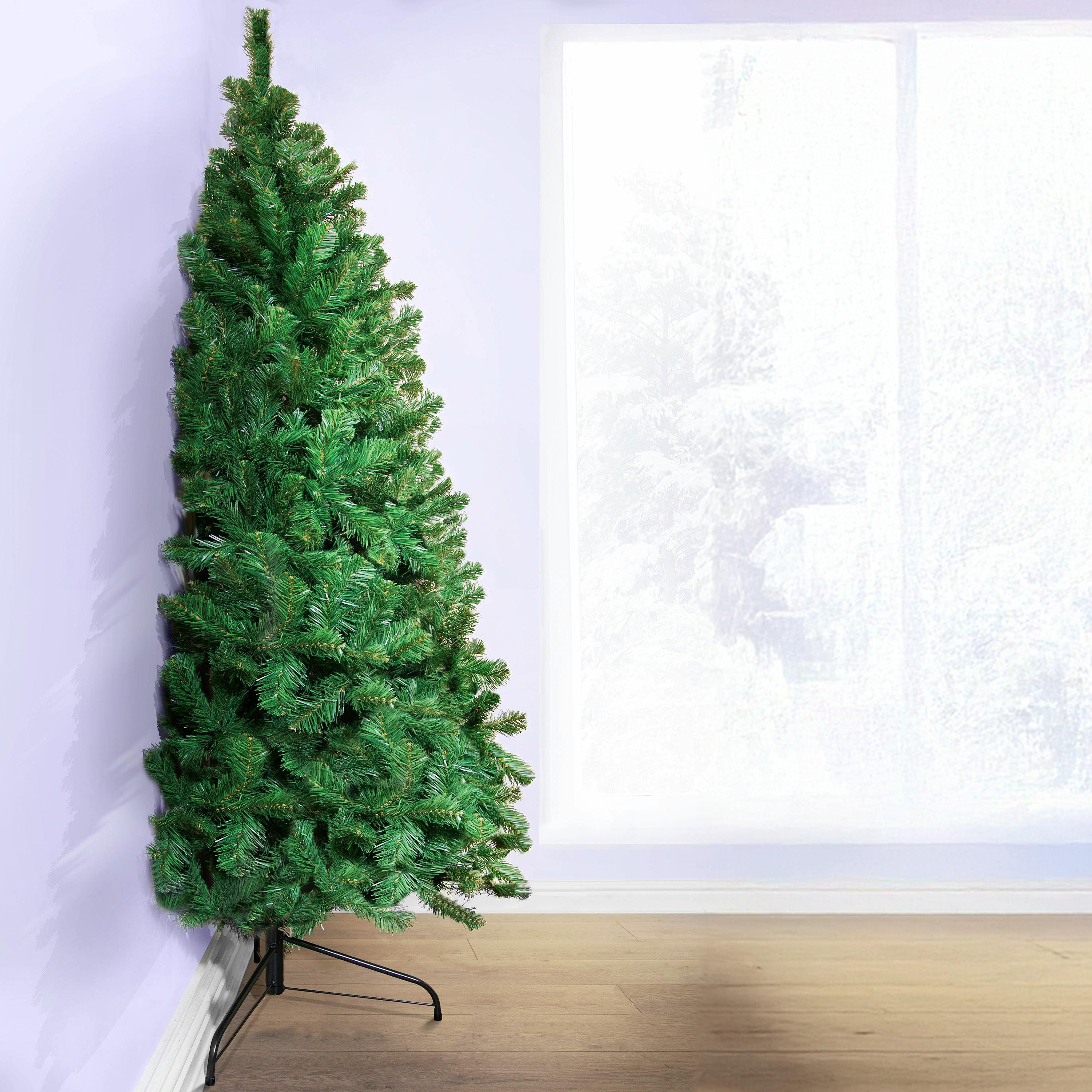 Christmas Tree World 4ft Arbor Vitae Fir Half Christmas Tree