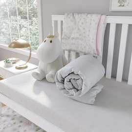 Snug City 4.5 Tog Cot Bed Duvet Lightweight Baby Toddler Bedding - White