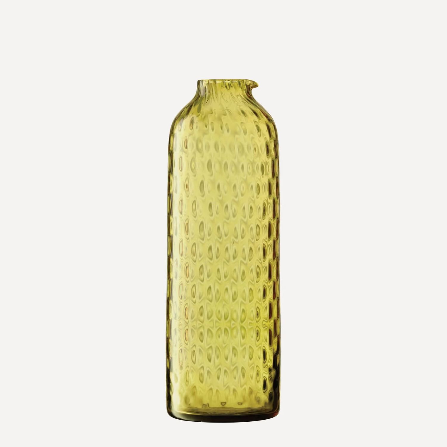 LSA International Dapple 1L Glass Carafe - Woodland Green