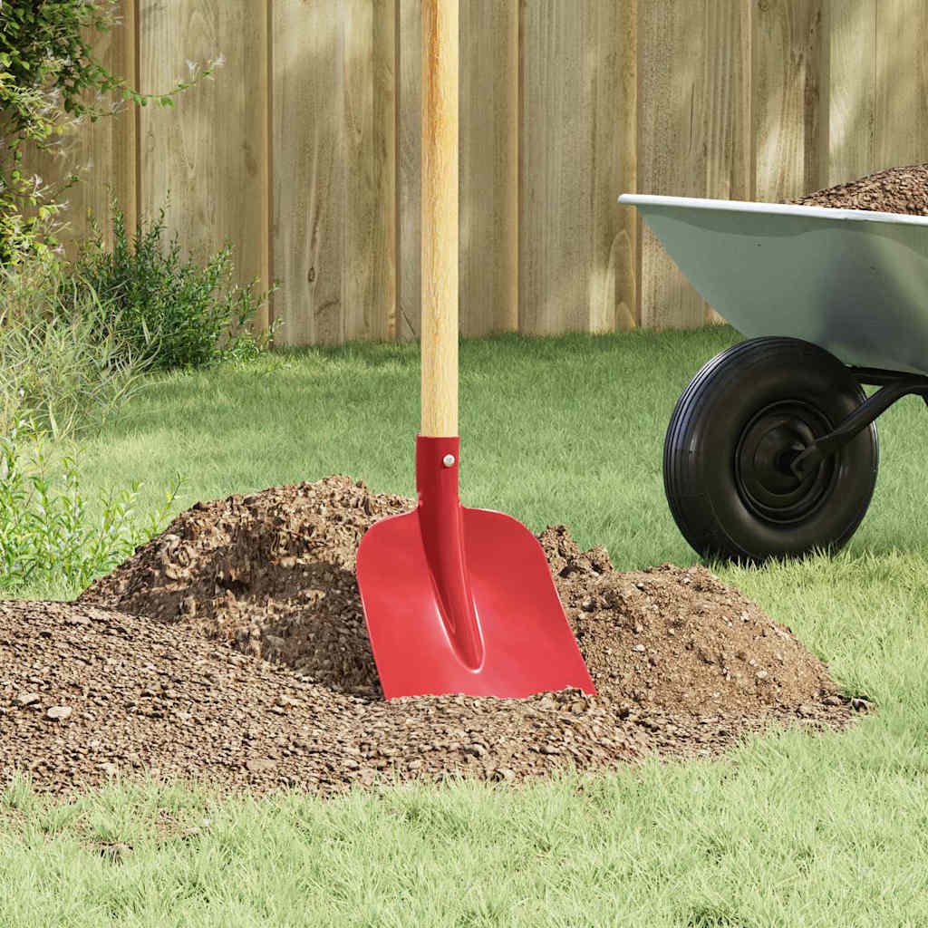 Walplus Steel Shovel Head - Red - 24.5 x 32 cm