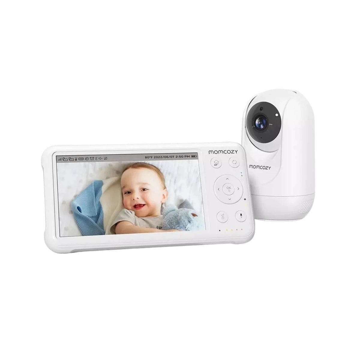 Momcozy 1080p HD Non-Wi-Fi Baby Monitor with Camera
