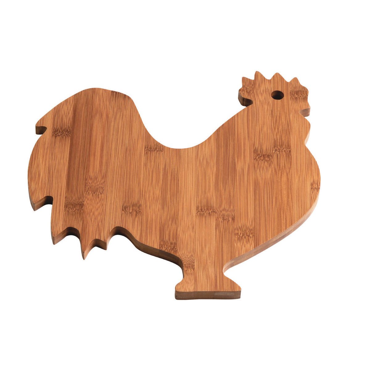 Orsina Aleki Bamboo Rooster Chopping and Serving Board