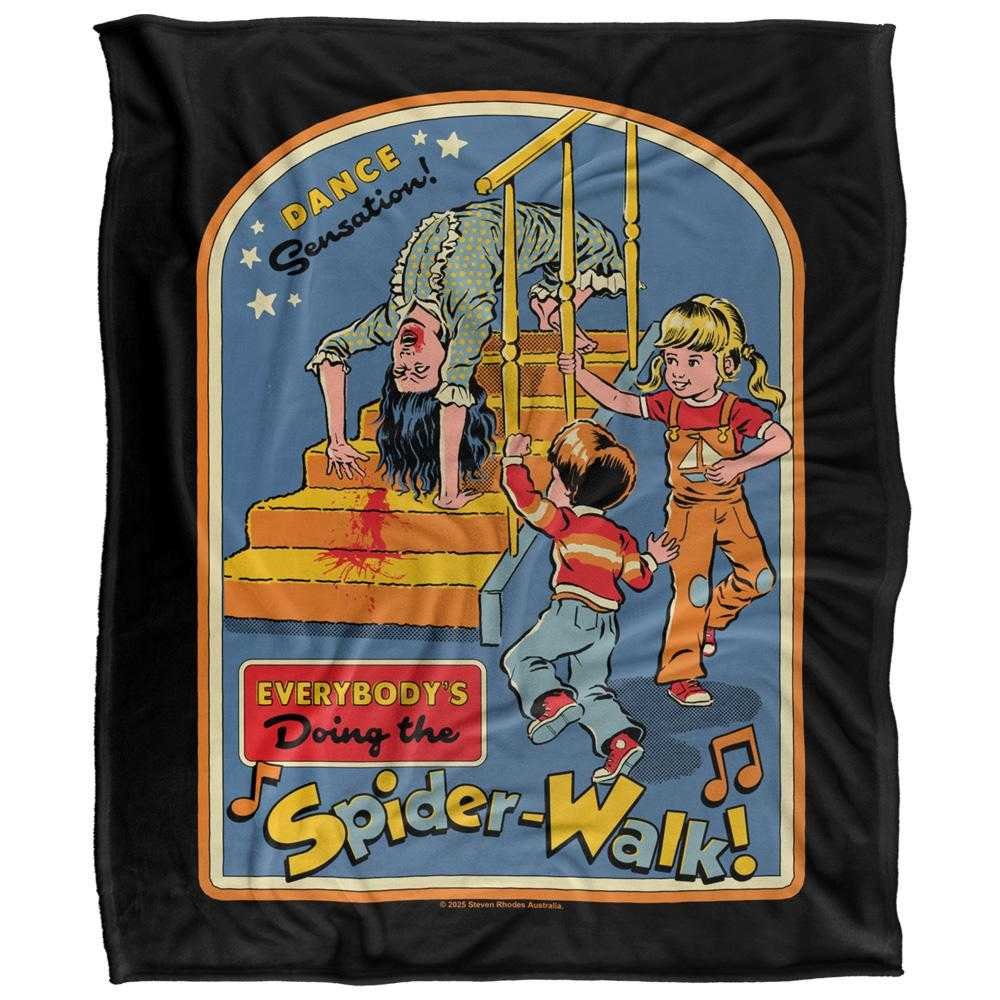 Steven Rhodes Everyones Doing The Spiderwalk Soft Touch Blanket - 152cm x 127cm