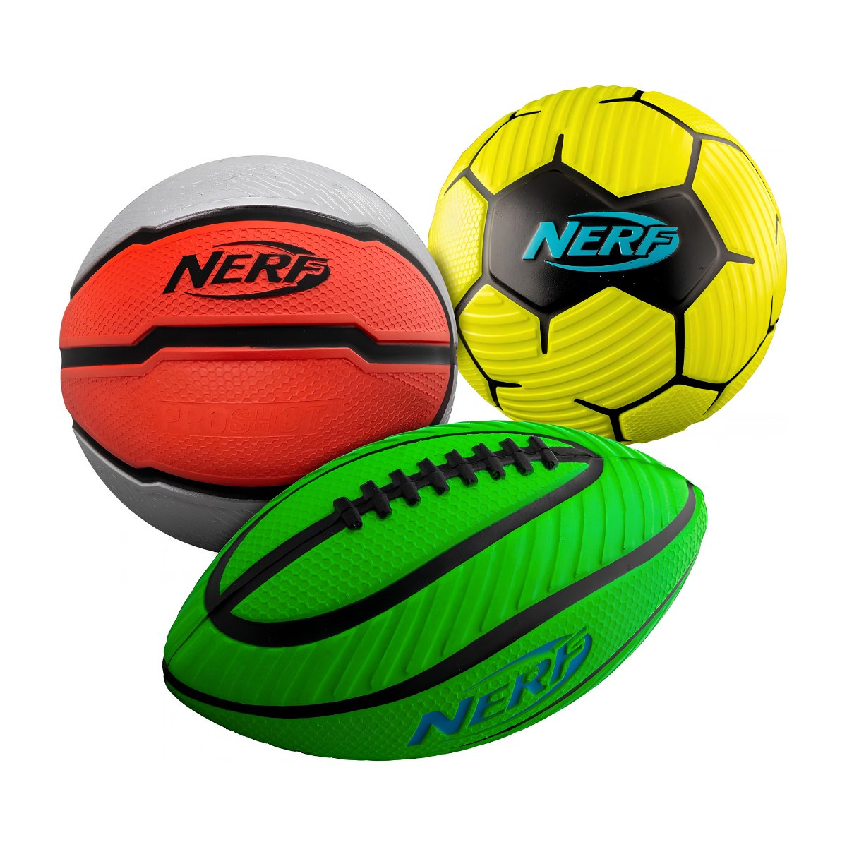 Nerf Proshot Multisport Foam Ball Set