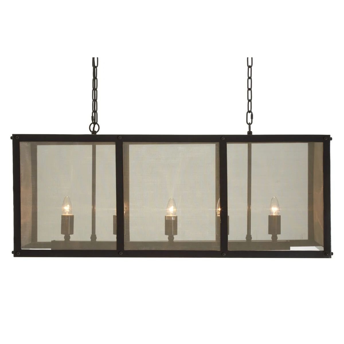 Orsina Hampstead 5-Light Metal Pendant Light - Black And Gold