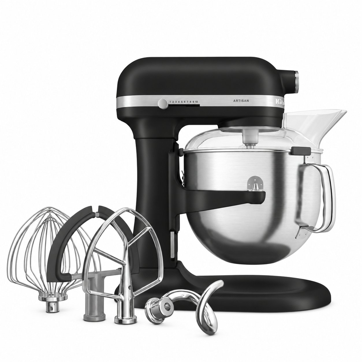 KitchenAid 6.6L Bowl-Lift Stand Mixer - Matte Black