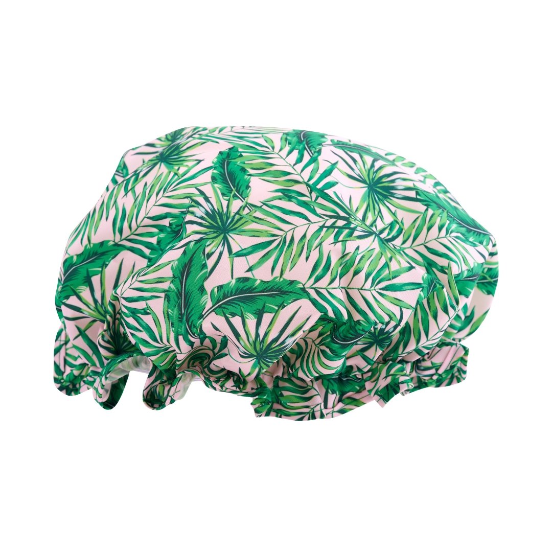 SMUG Shower Cap - Palm Print