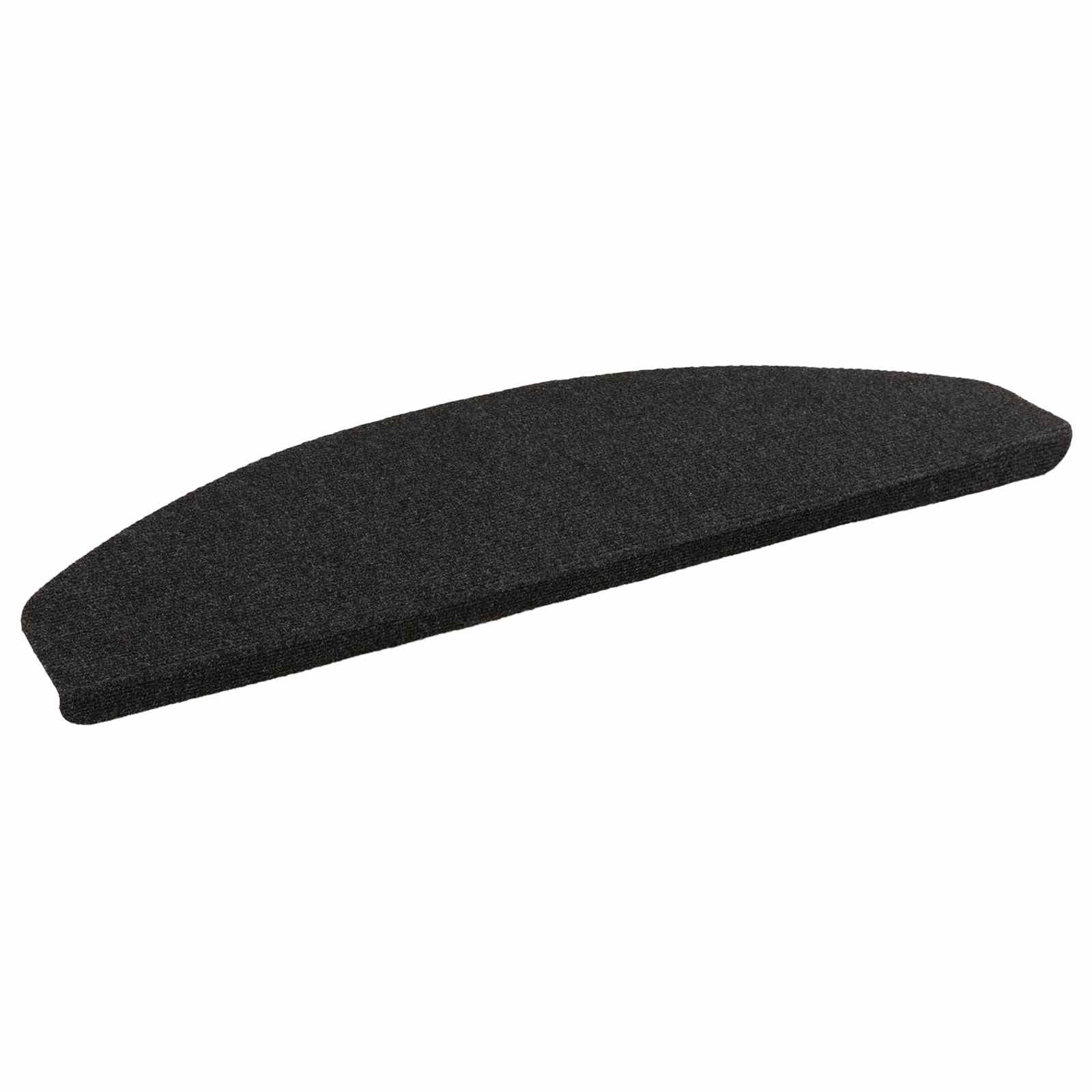 Walplus Pack of 15 Self-Adhesive Stair Mats - Anthracite - 80 x 28 cm