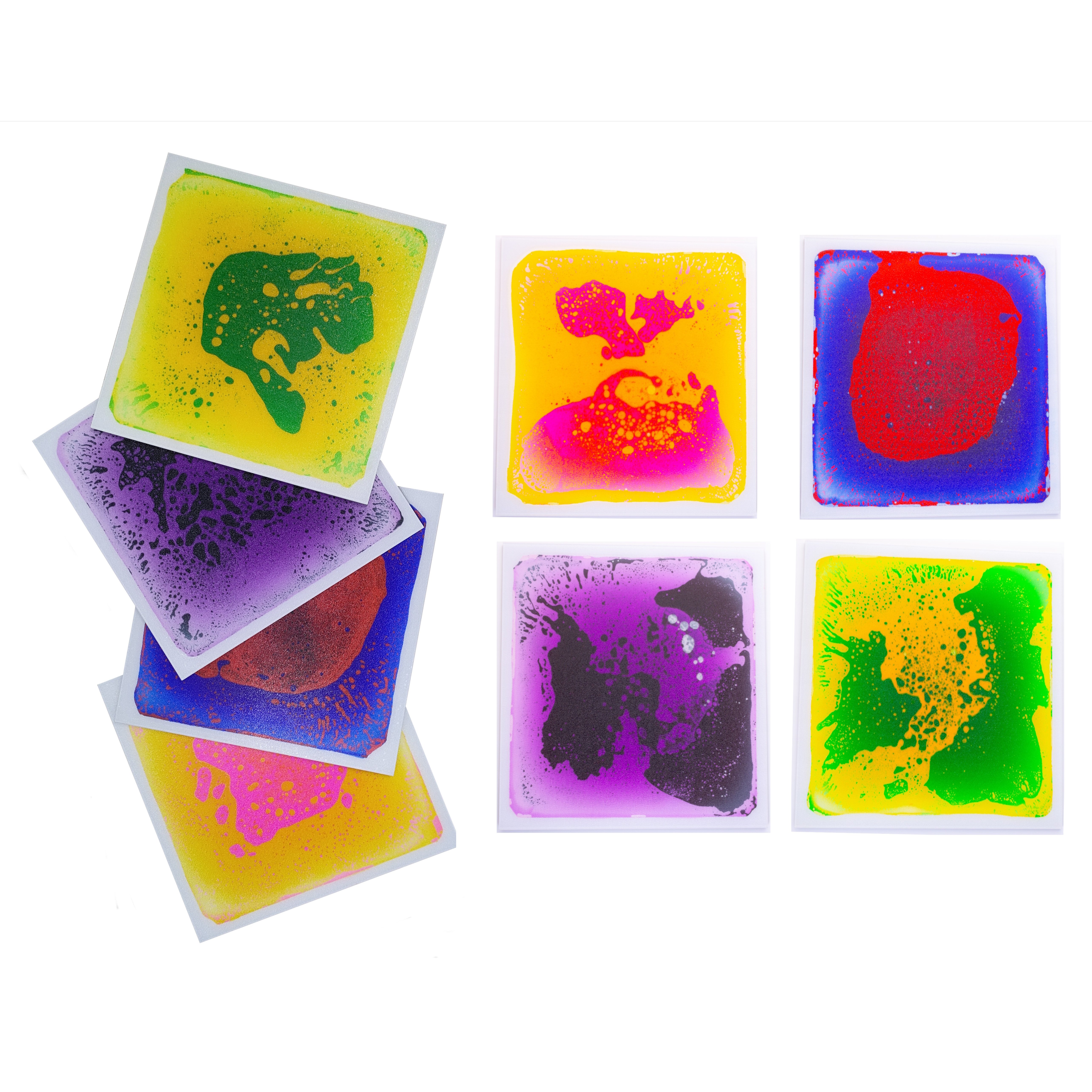 VIRTUENITY Sensory Floor Tiles 4 Pack - 30 x 30cm
