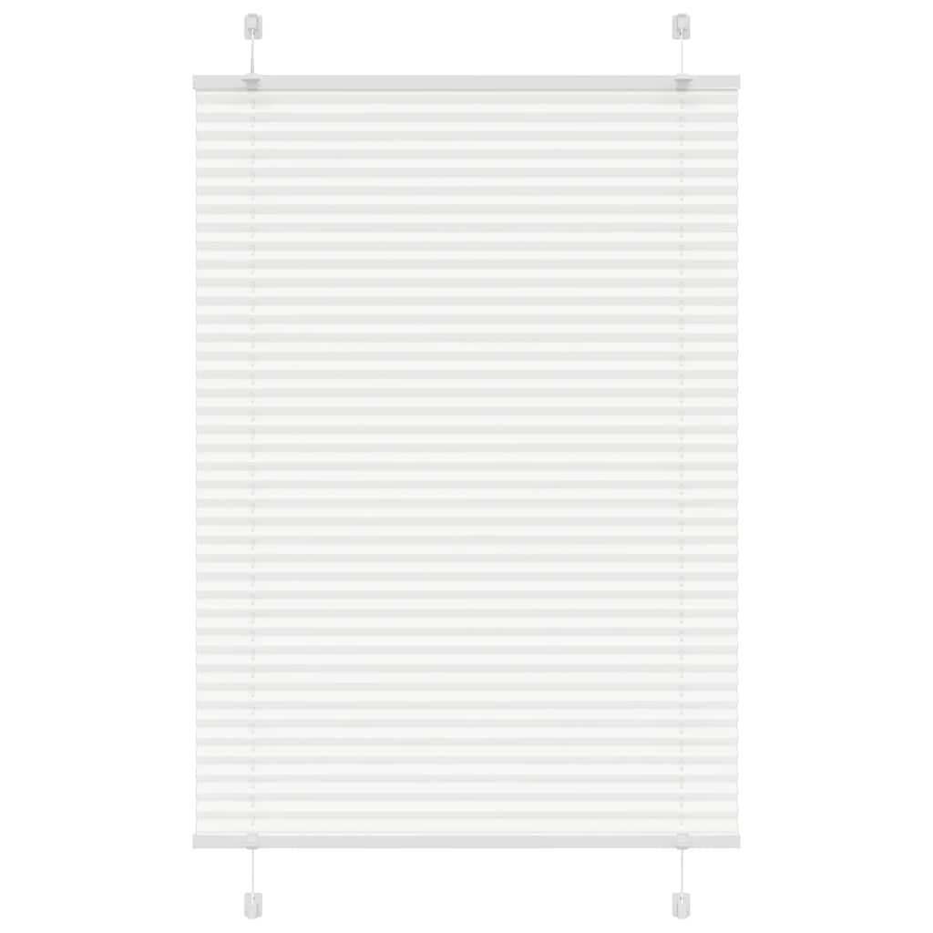 Walplus Polyester Pleated Blind - White - 90 x 100 cm