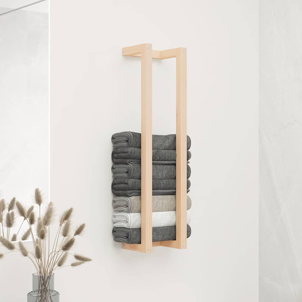 Walplus Wood Towel Rack - 23 x 18 x 90 cm