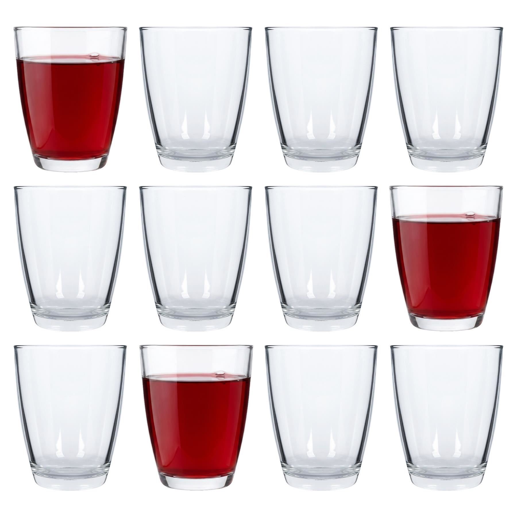 Argon Tableware Conical Glass Tumblers - 380ml - Pack of 12