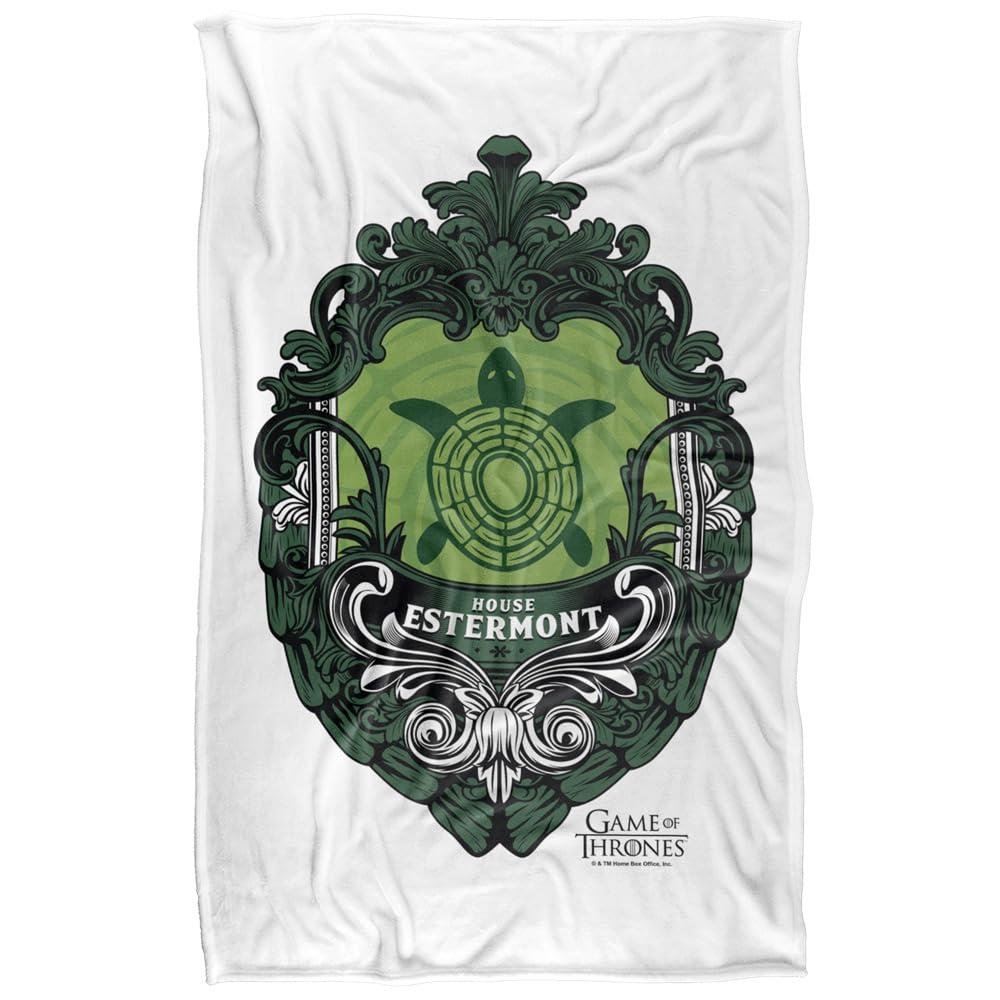 Game Of Thrones House Estermont Sigil Soft Touch Blanket - 152cm x 127cm