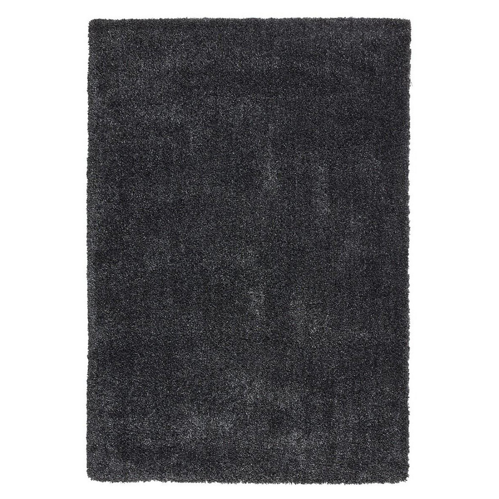 Mega Flooring Grey Shaggy Plain Rug - 200 x 290cm