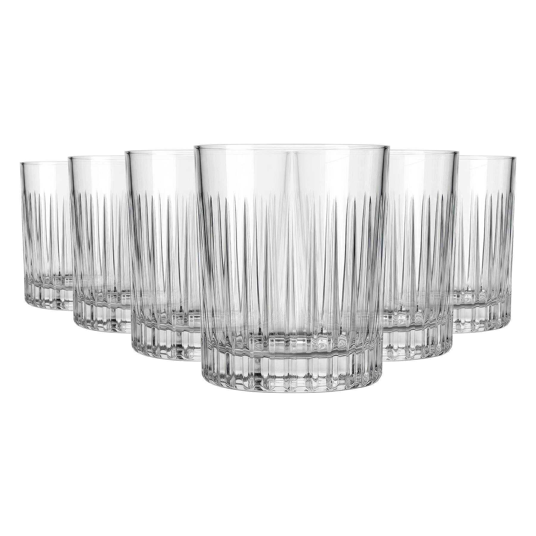 RCR Timeless Crystal Double Whisky Glasses 360ml - Pack of 6