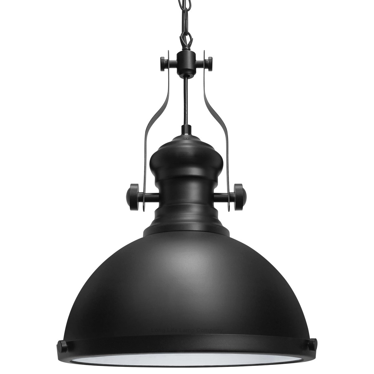 Energy Light Bulbs LED Ships Cargo Ceiling Pendant Light - Black