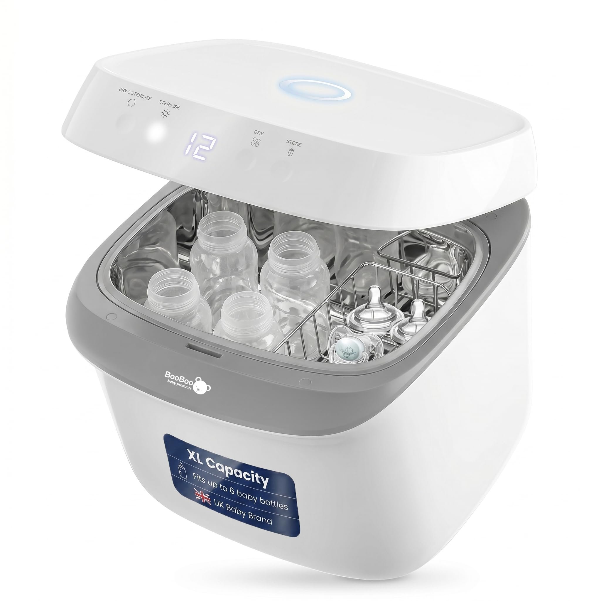 BooBoo Baby UV Pro Baby Bottle Steriliser