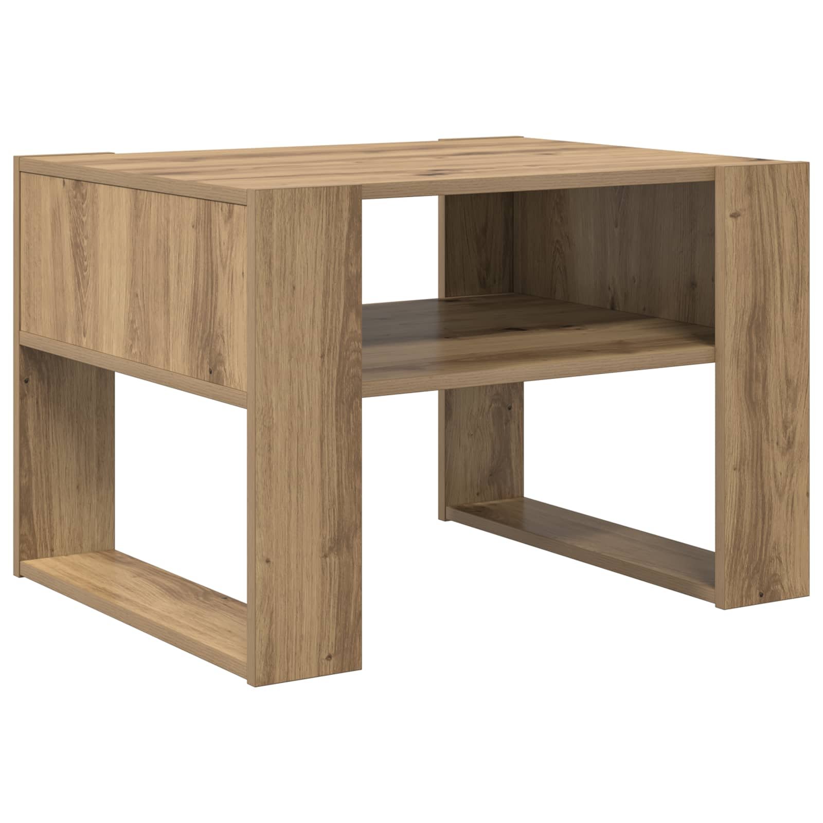 Walplus Engineered Wood Coffee Table - Oak - 66 x 53 x 45 cm