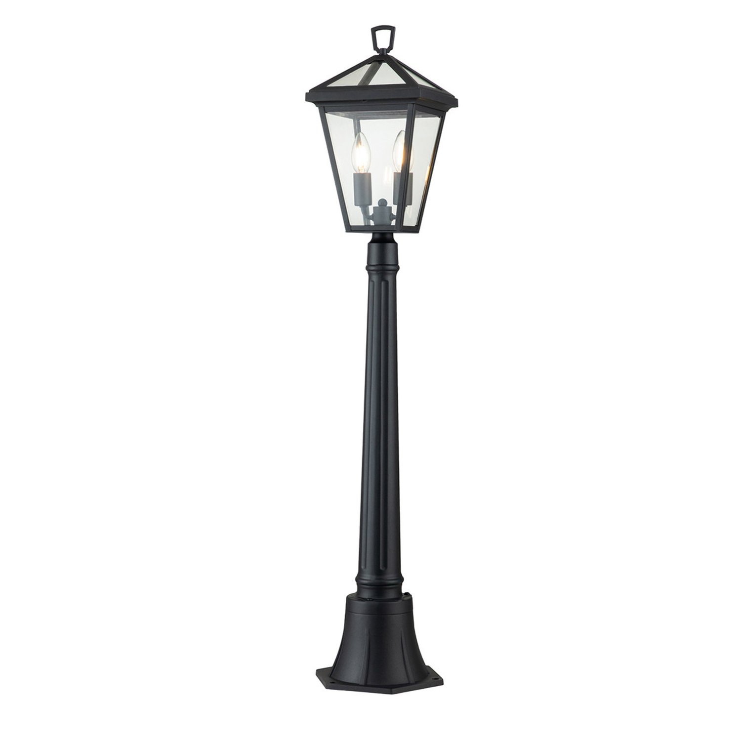 Elstead Hinkley 111cm Bollard - Museum Black