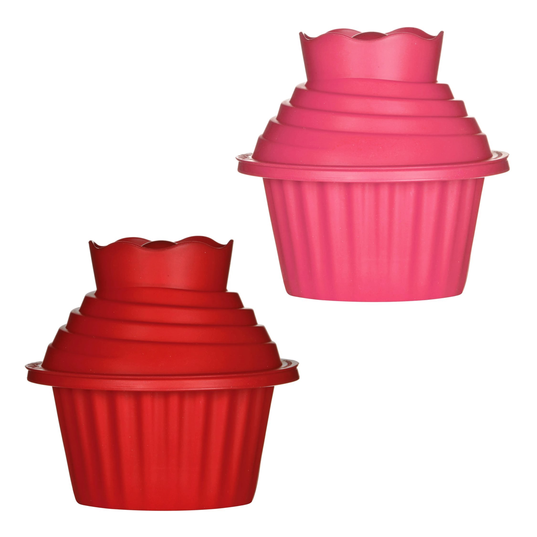Orsina Hallie Giant Cupcake Silicone Mould Set - Pink
