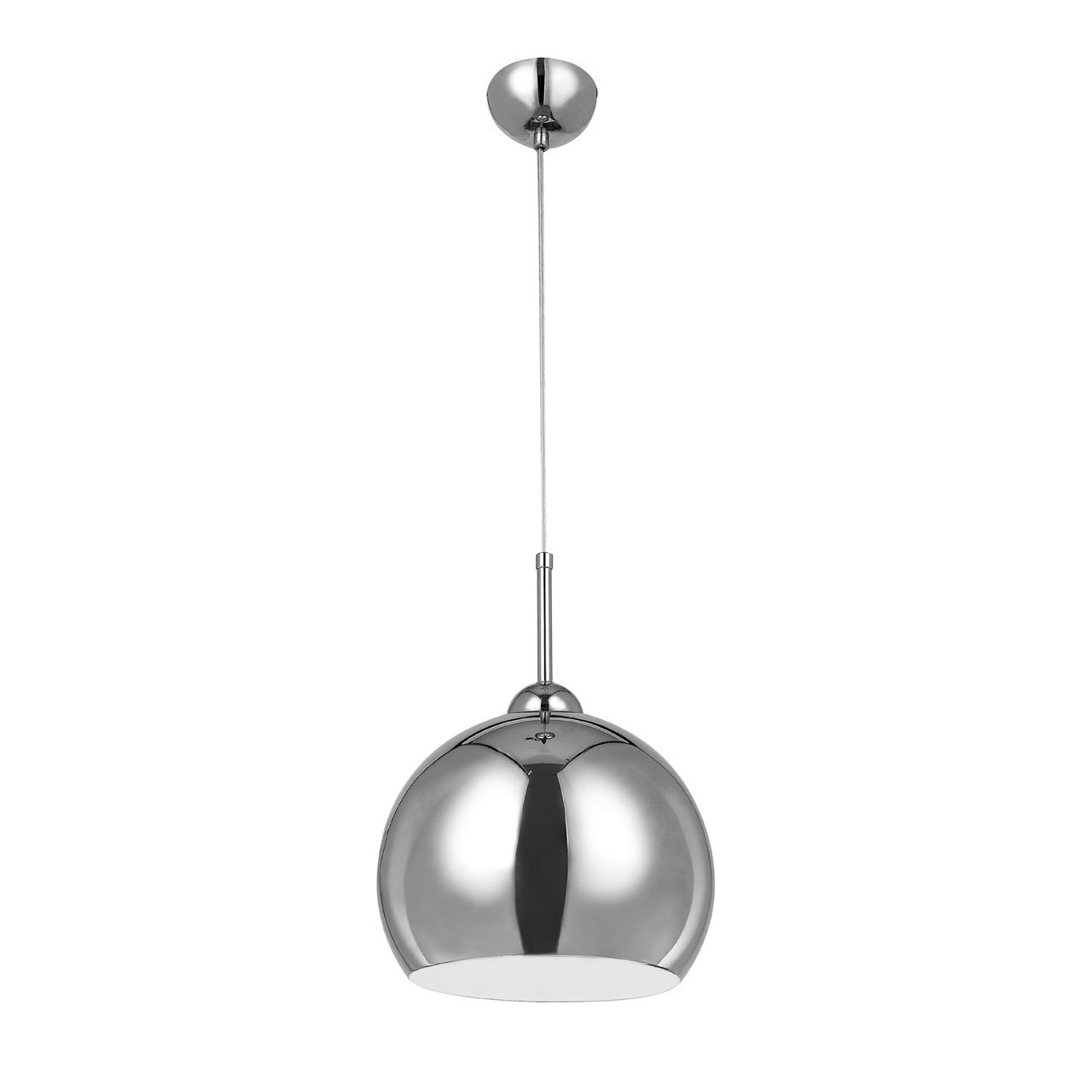 Orsina Osborn Pendant Light - Chrome and White