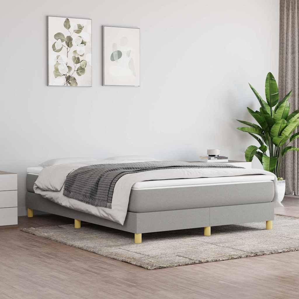 Walplus Solid Pine Single Headboard Bed Frame - Wax Brown