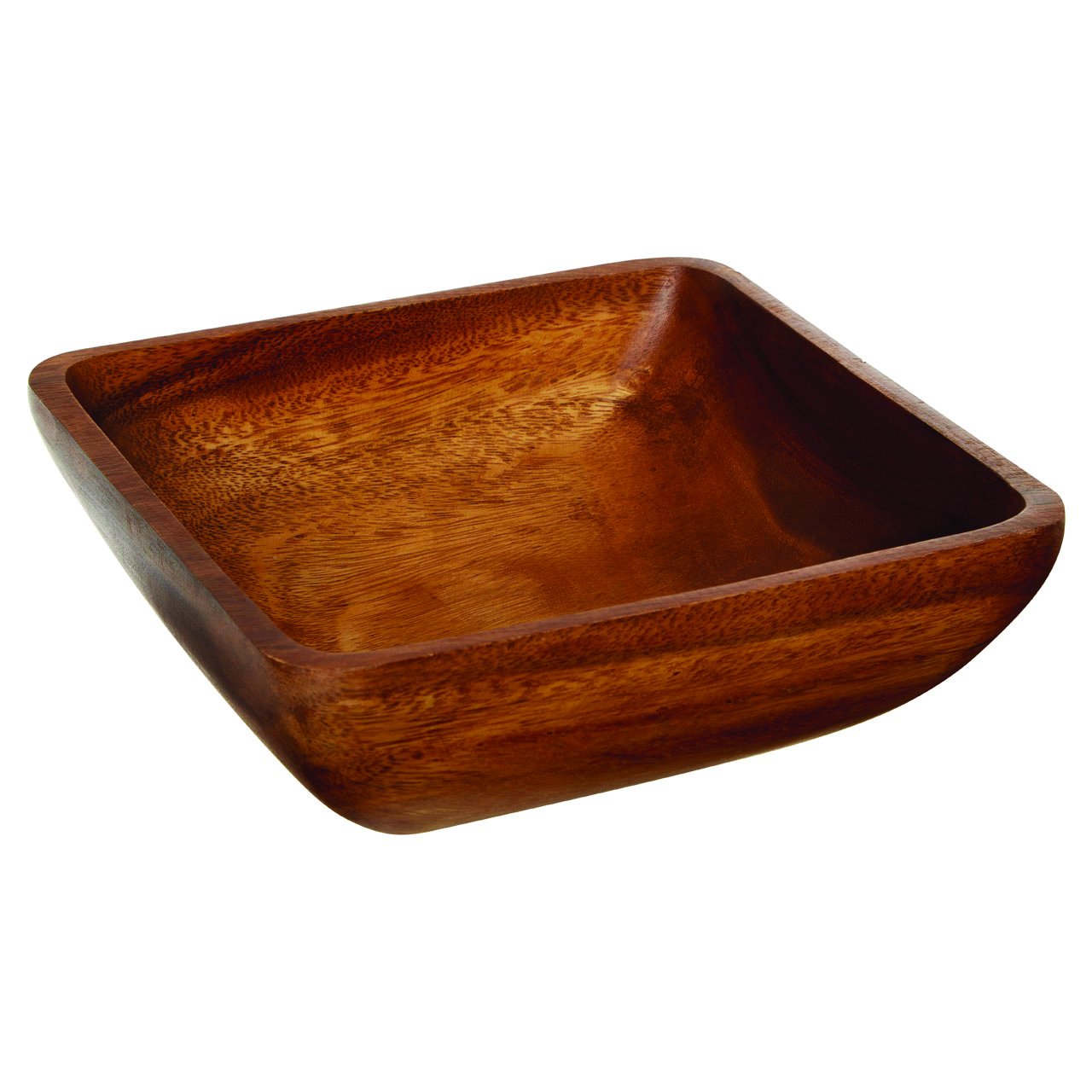Orsina Kora Large Square Acacia Wood Serving Bowl – Natural
