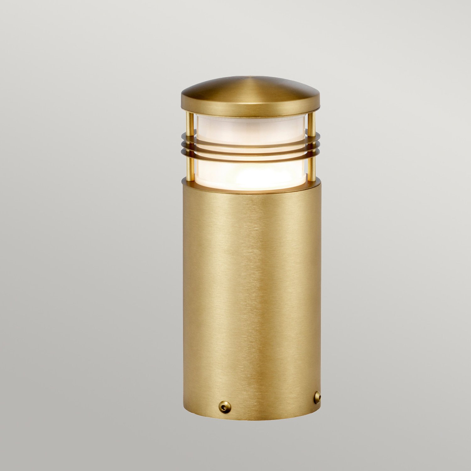 Elstead Newbrighton Pedestal Light - Antique Brass