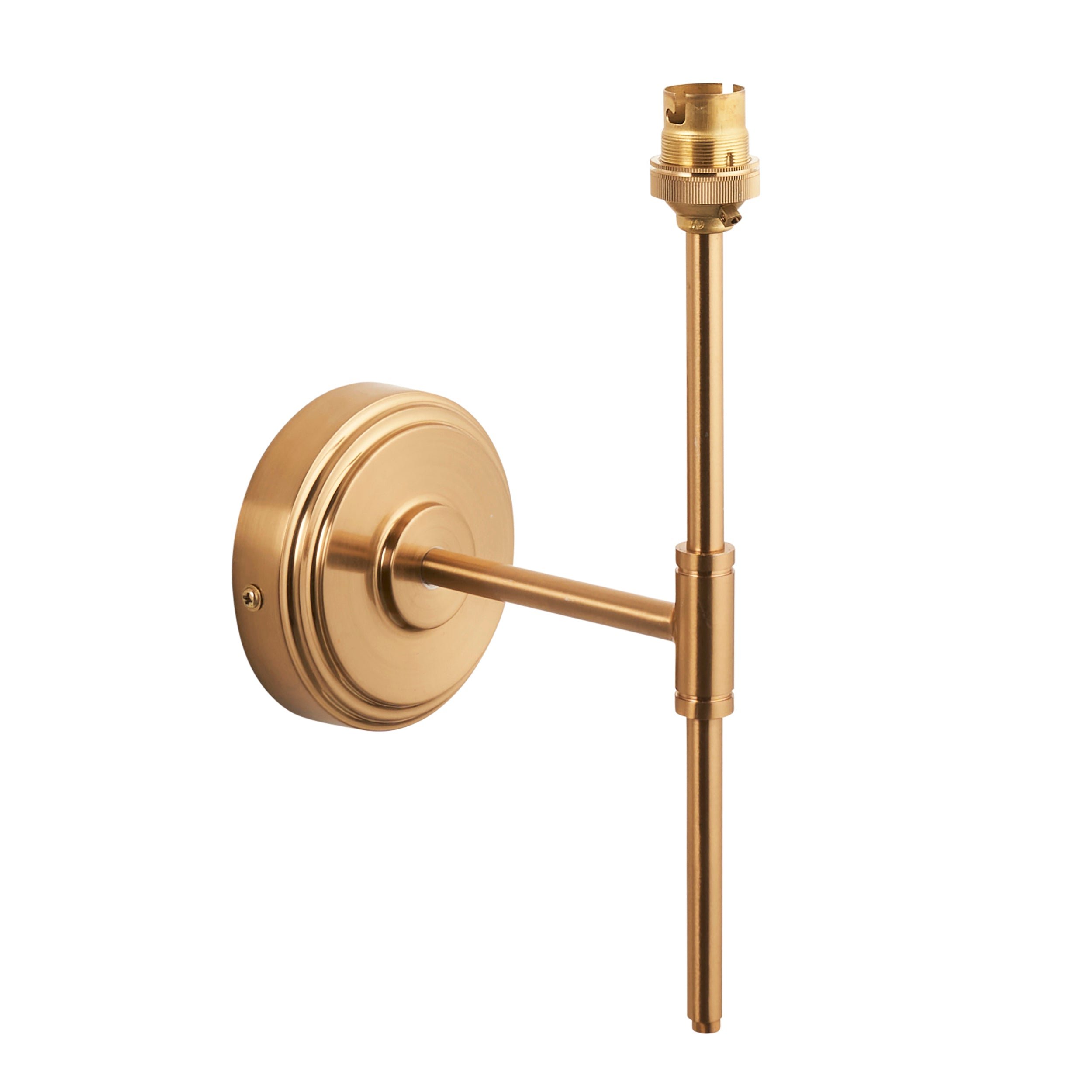 Loops Direct Step Rose Wall Light - Brushed Brass