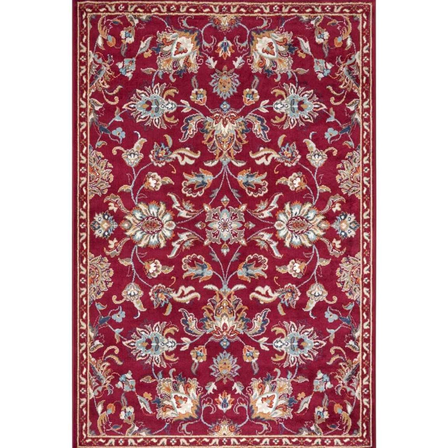 Hanse Home Red Orient Caracci Vintage Floral Rug - 57 x 90cm
