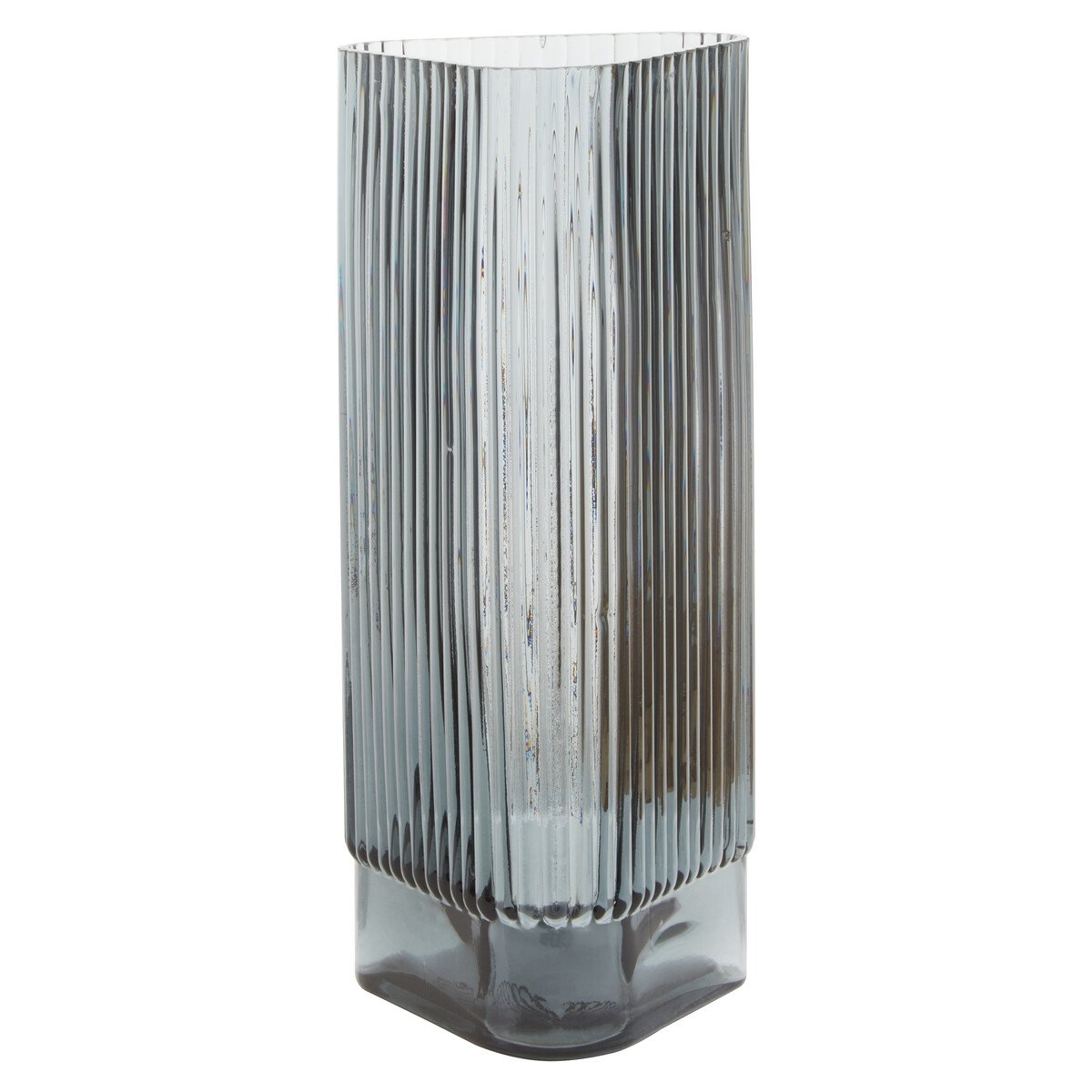 Orsina Benka Small Glass Vase - Grey
