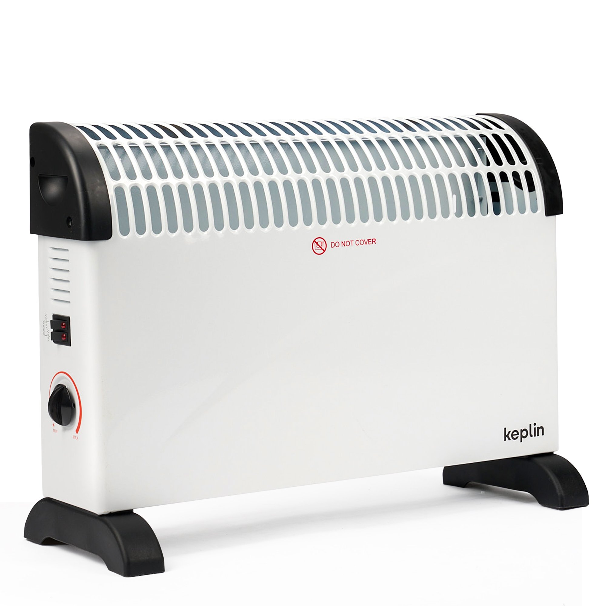 Keplin 2000W Electric Convector Heater with Thermostat - White