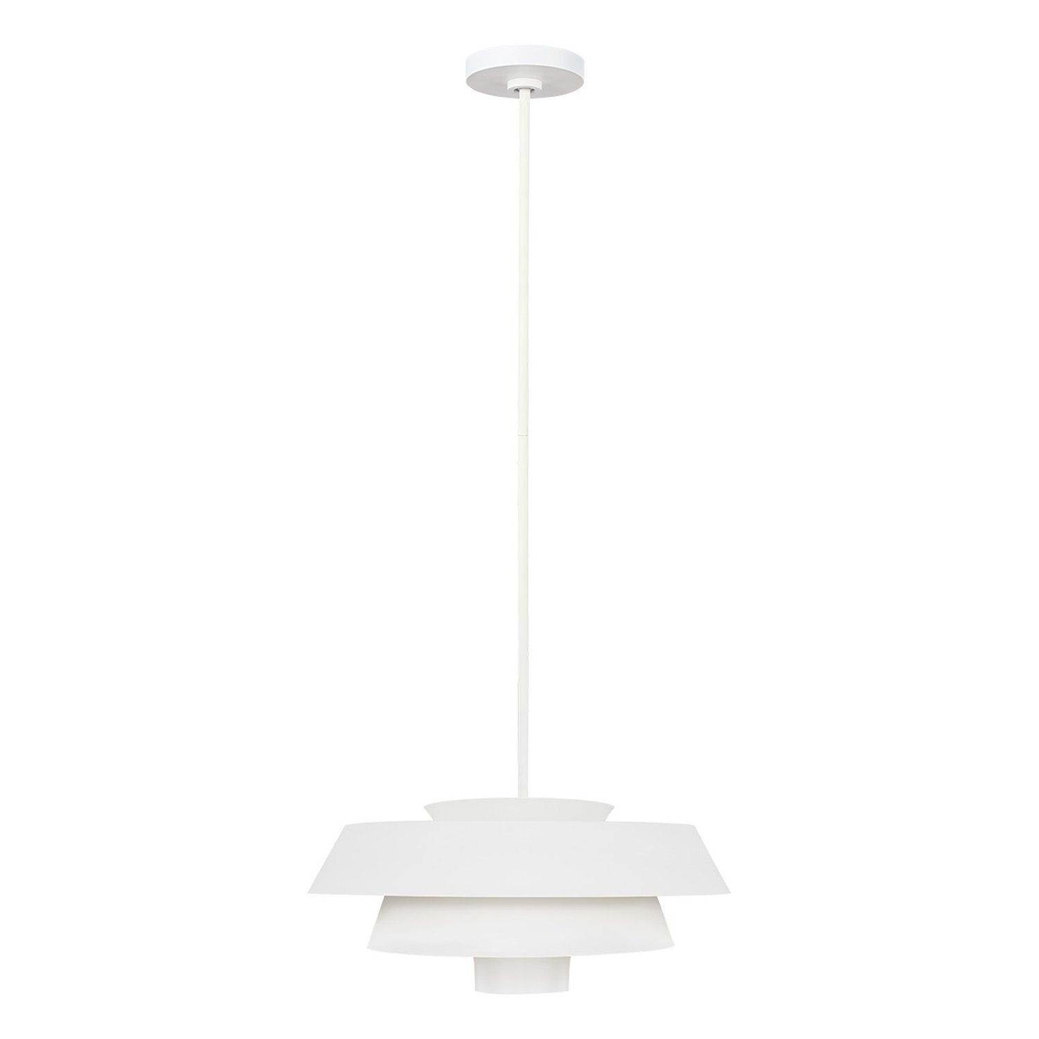 Elstead Brisbin Pendant Light - Matte White