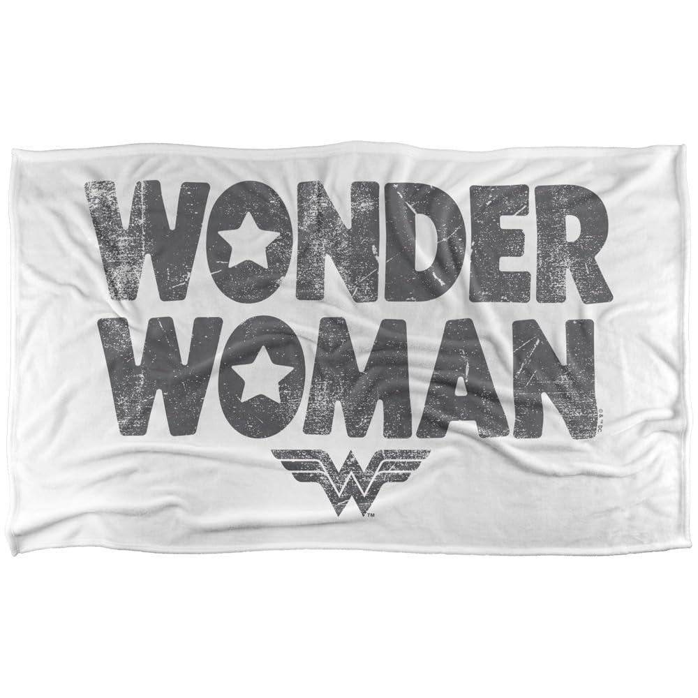 Wonder Woman Star Logo Blanket - 152cm x 127cm