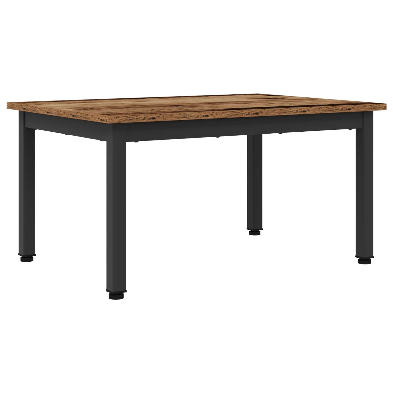 Walplus Engineered Wood Coffee Table - Old wood - 70 x 50 x 36 cm