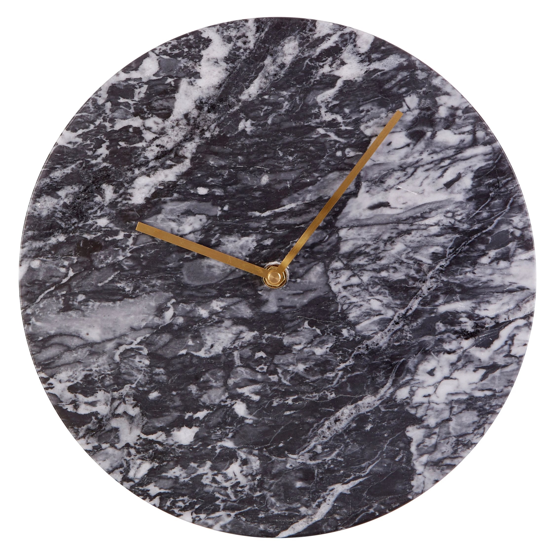 Orsina Lamonte 30cm Dia Marble Wall Clock - Assorted