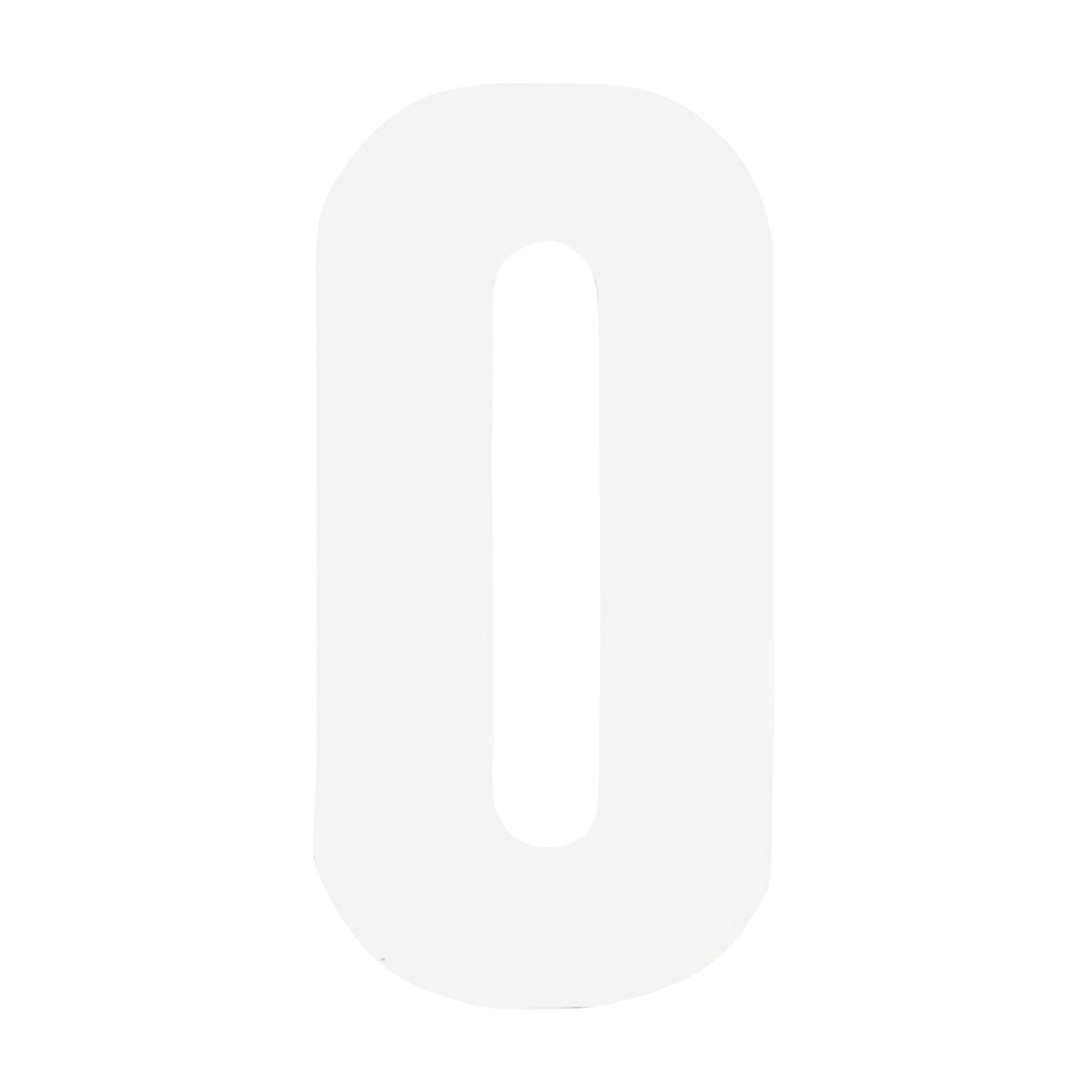 Securit 0 Bin Number Pack of 2 - White