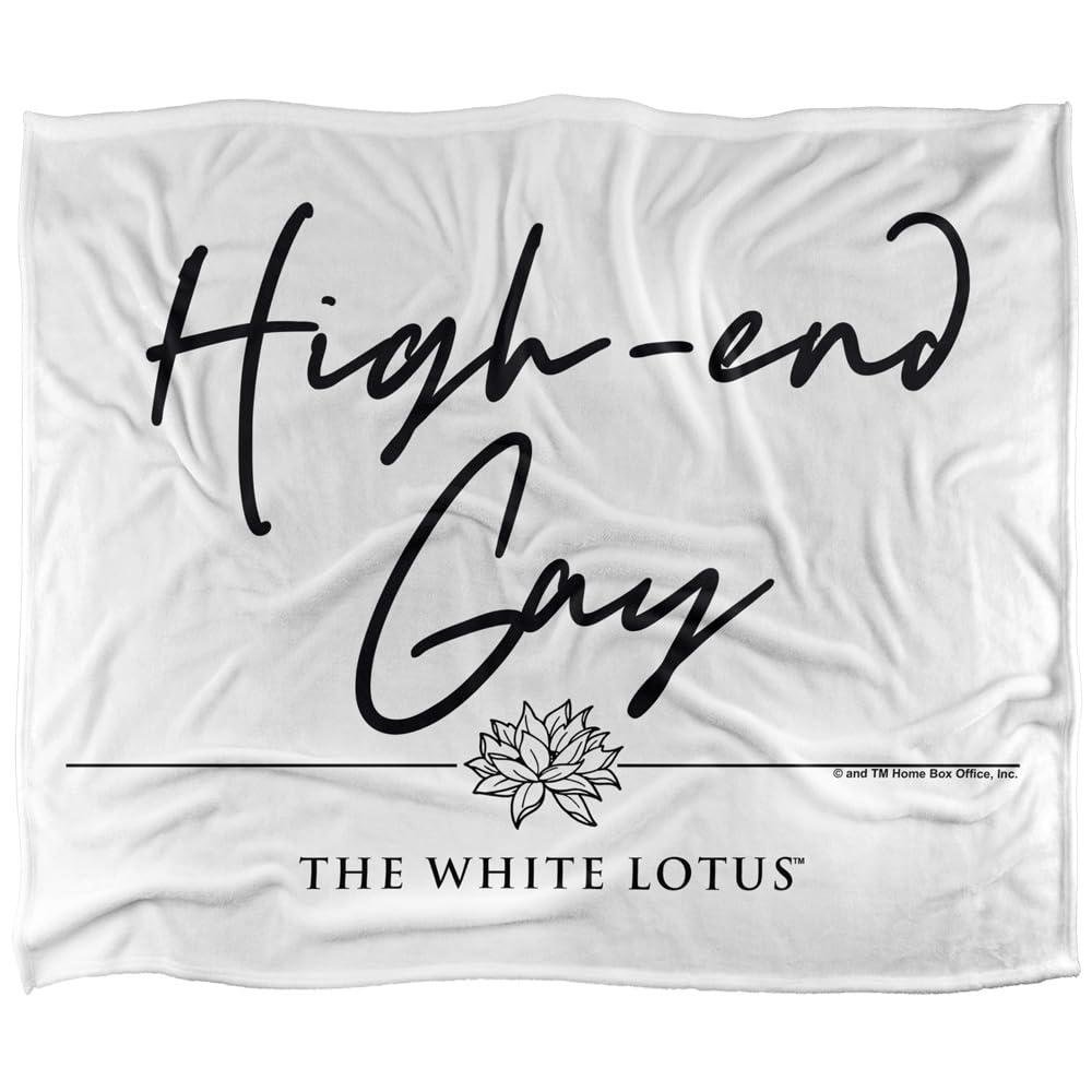 The White Lotus High-End Gay Soft Touch Blanket - 147cm x 91cm
