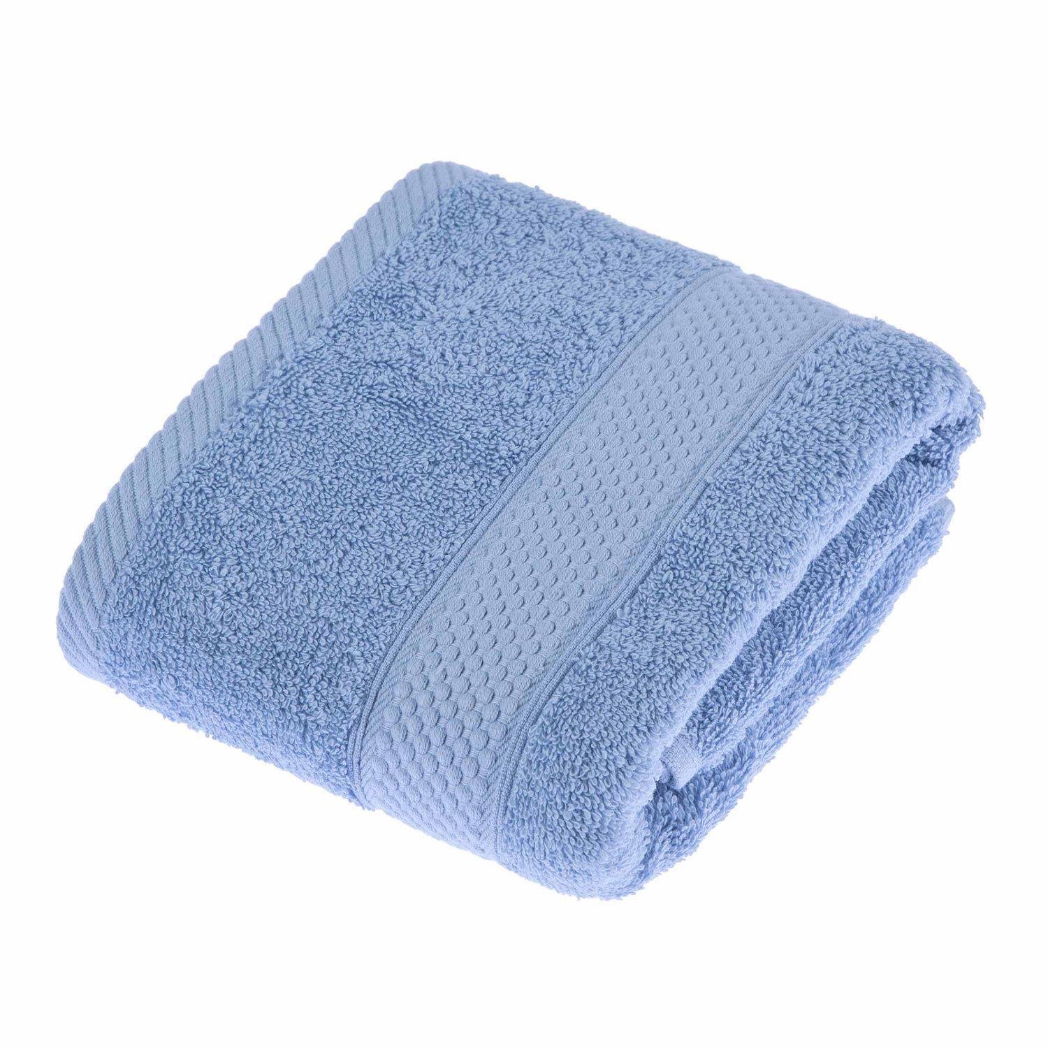 Homescapes Turkish Cotton Hand Towel - Light Blue