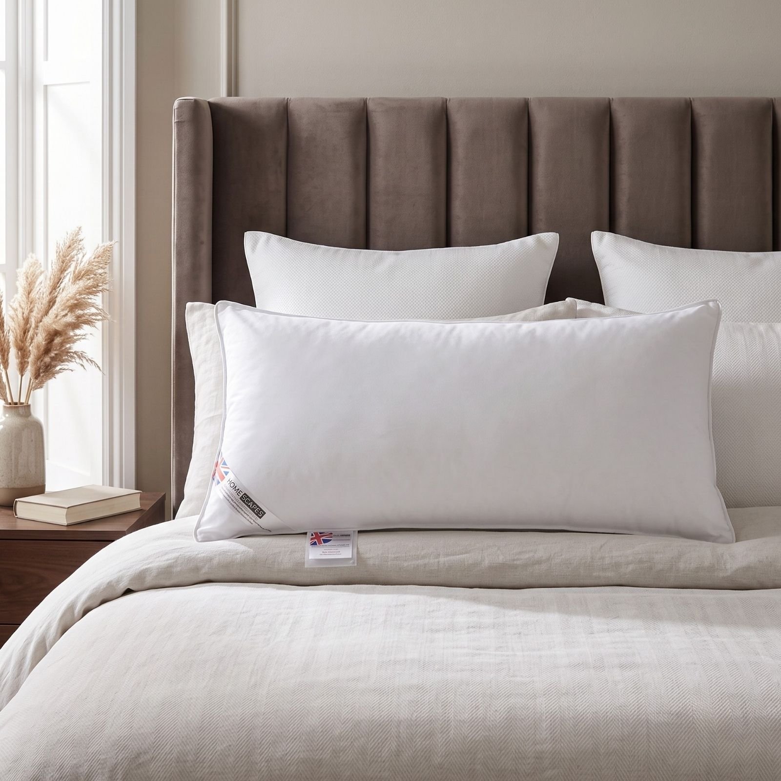 Homescapes Super Microfibre King Size Pillow