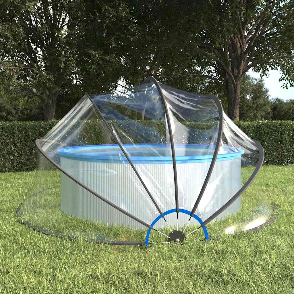 Walplus PVC Pool Dome - 500 x 250 cm