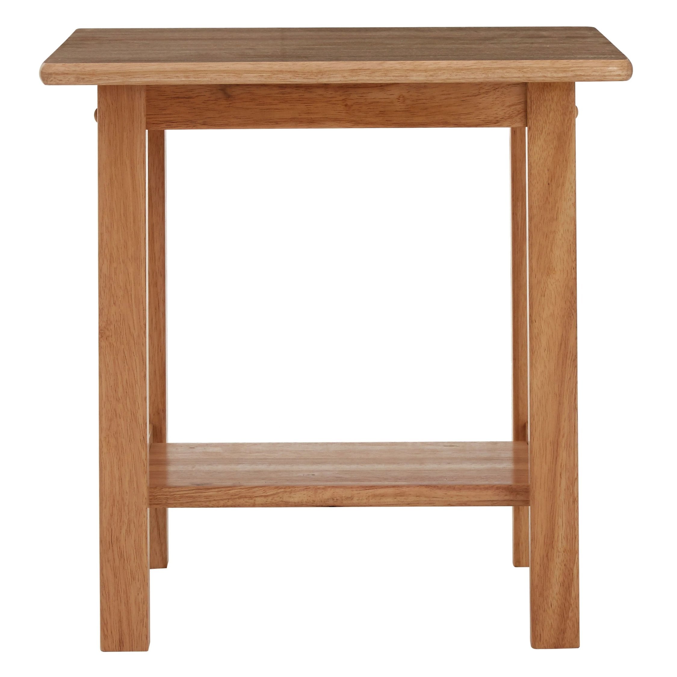 Orsina Selby Square Side Table – Natural