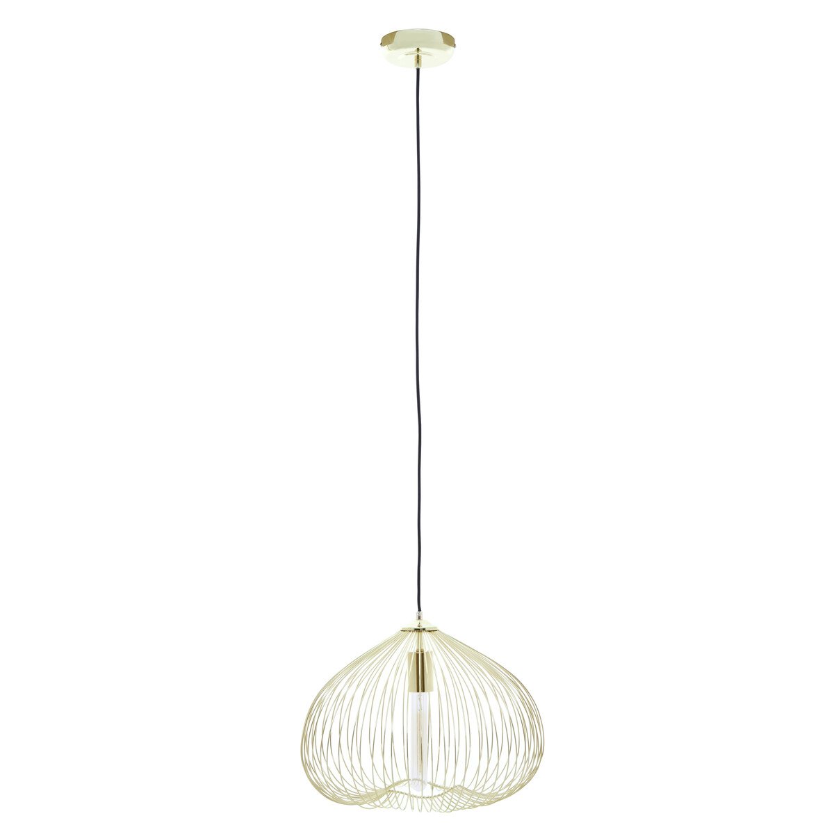 Orsina Lavis Metal Pendant Light - Gold