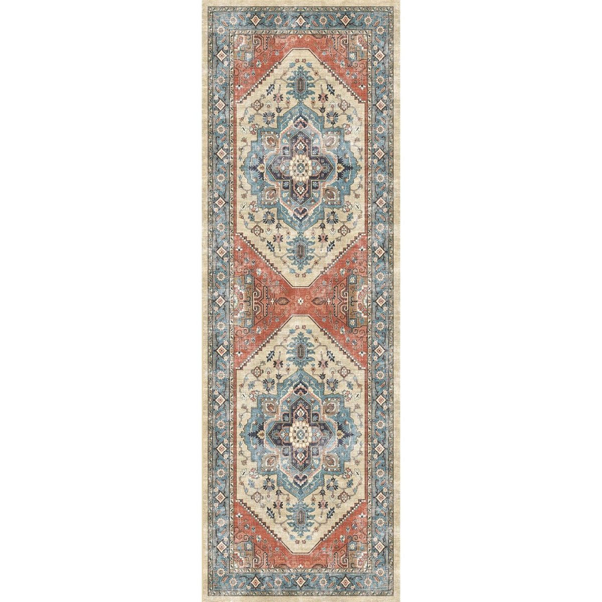 The Rugs Multicoloured Parisa Persian Classic Runner Rug - 60 x 180cm
