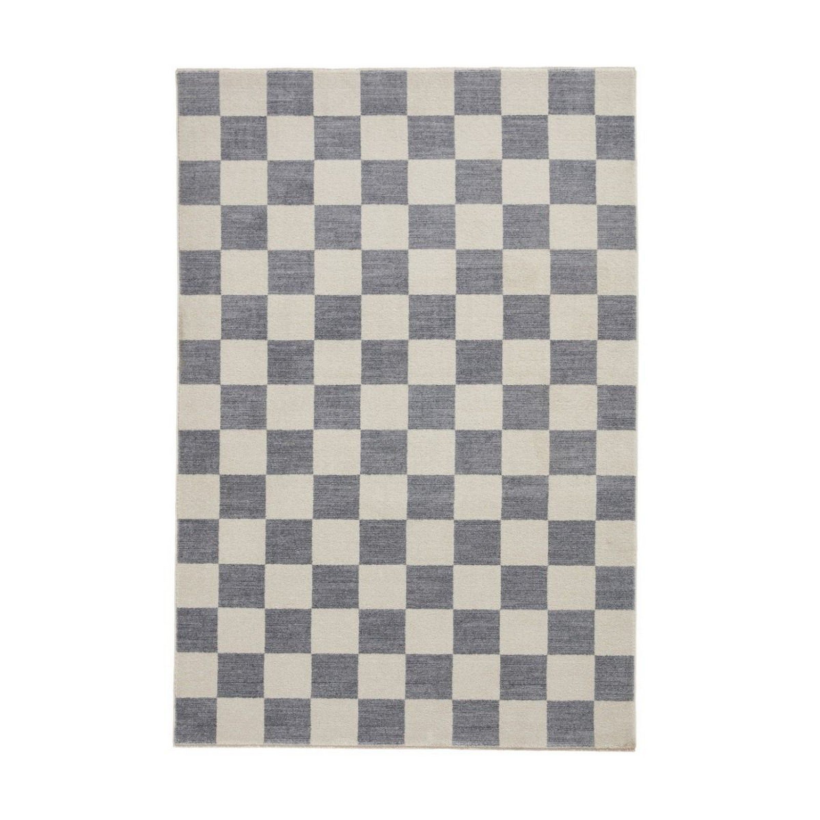 Mega Flooring Blue Modern Geometric Rug - 80 x 150cm