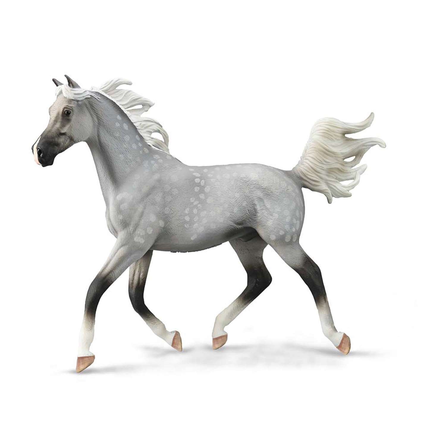CollectA Half Arabian Stallion Dappled Grey - Deluxe 1:12 Scale - 3 Years +