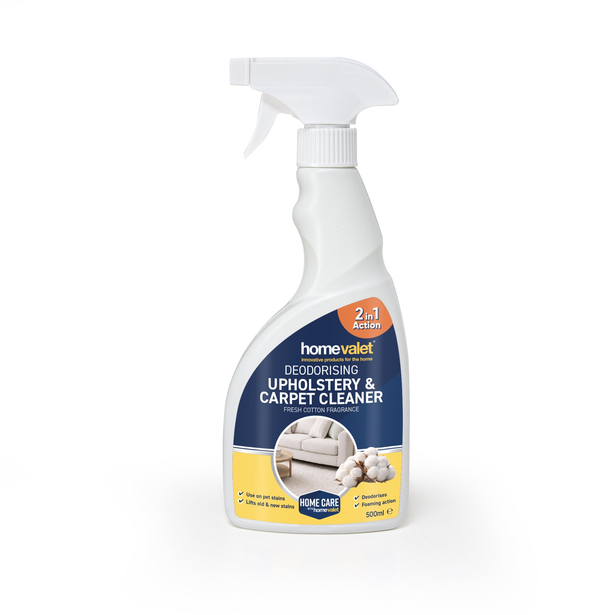 Home Valet Carpet & Upholstery Cleaner - 500ml