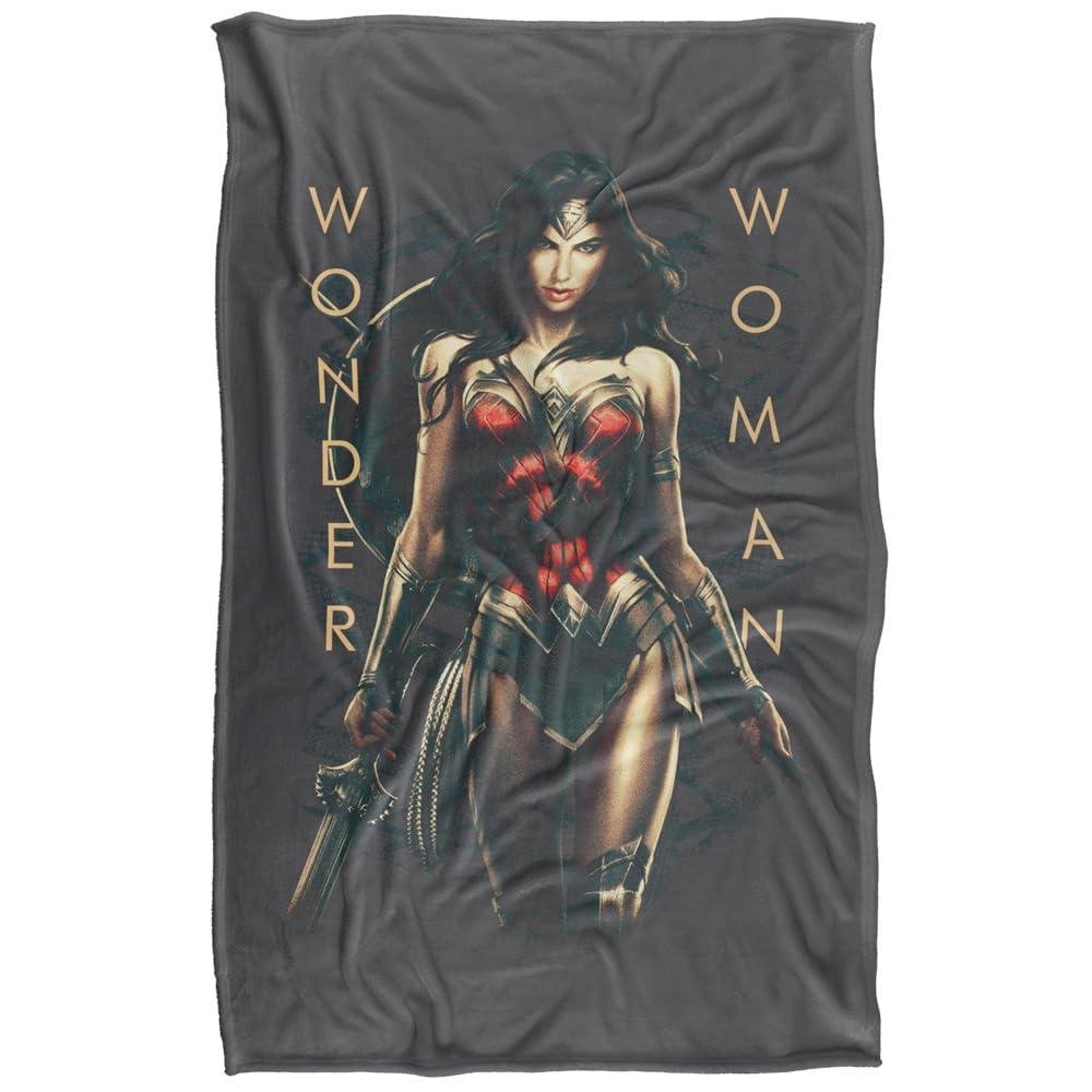 Wonder Woman Armed And Dangerous Blanket - 147cm x 91cm